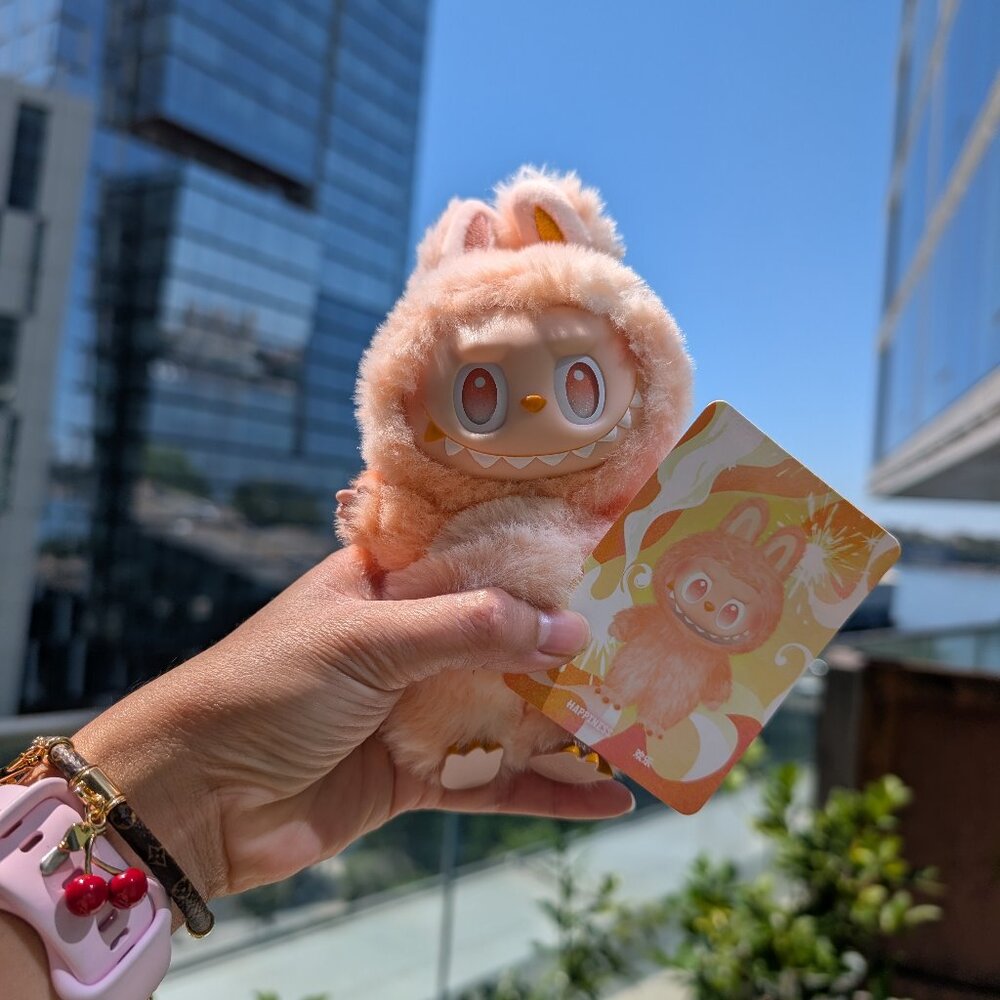 POP MART - Happiness - The Monsters Labubu Big Into Energy Vinyl Plush